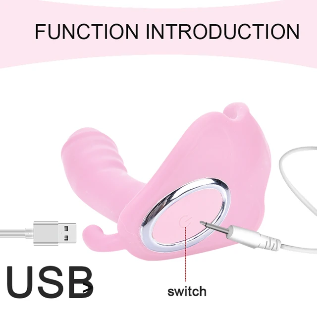 Heating Wearable Vibrator Remote Control Vaginal Clit Stimulator