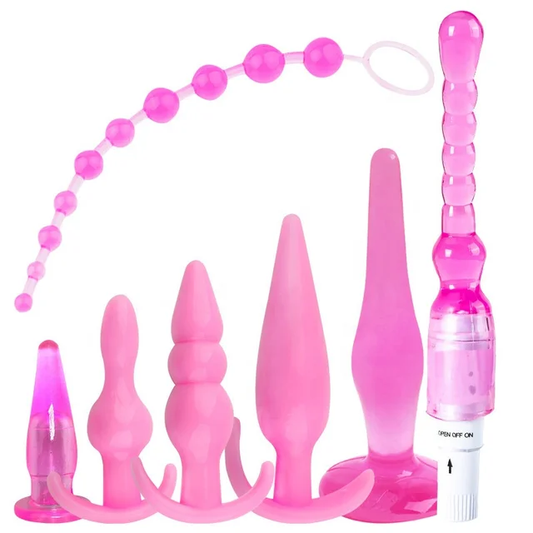 7 pcs. Silicone Anal Plug Set