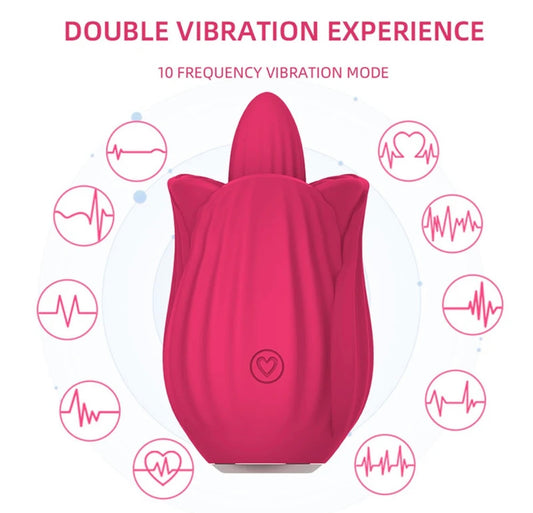 Rose Vibrator, Nipple Stimulator