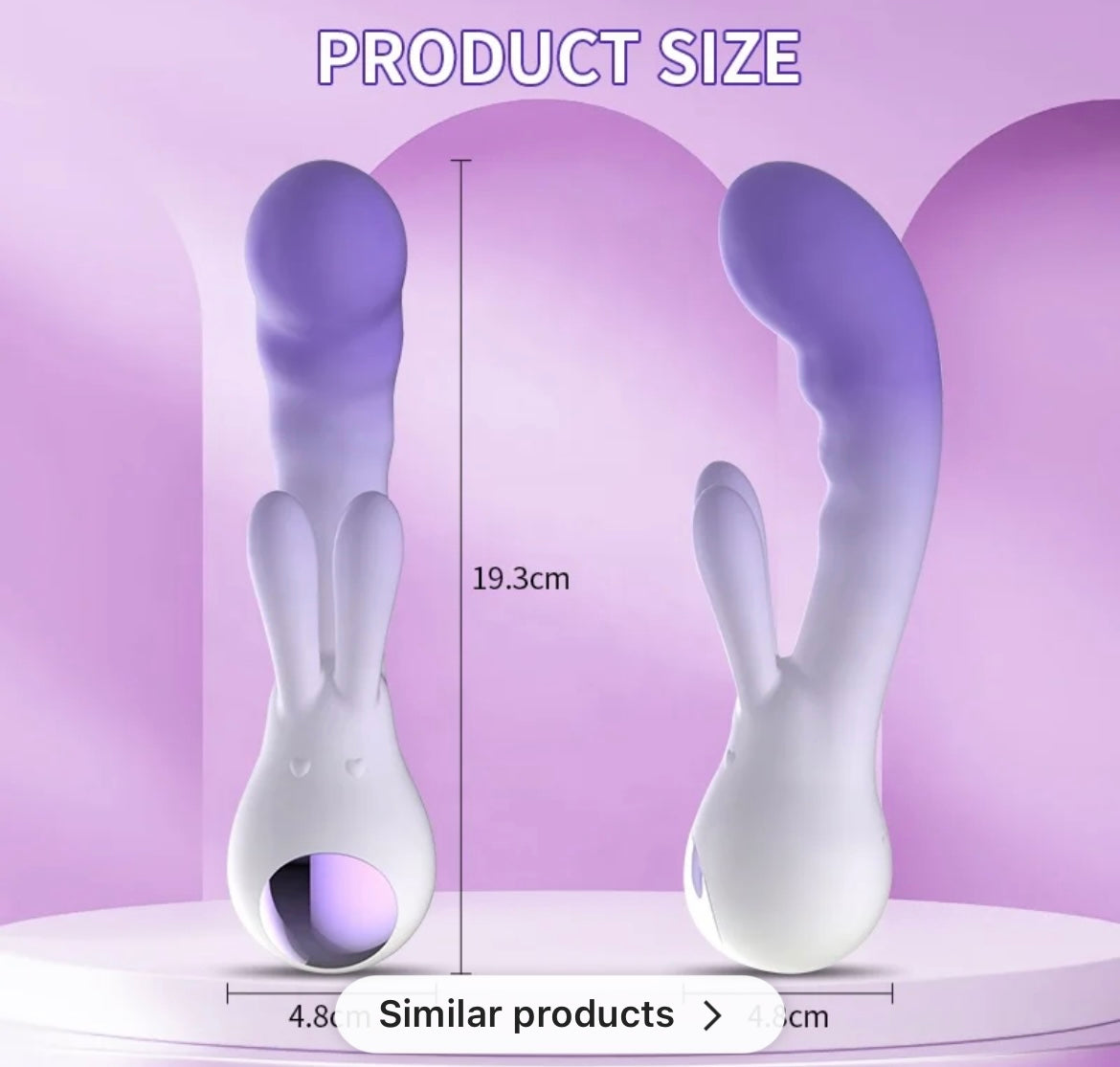 PINK ZOOM New dual motor Adult Sex Toys Women’s. Erotic G Spot Clitoris Rabbit Vibrator